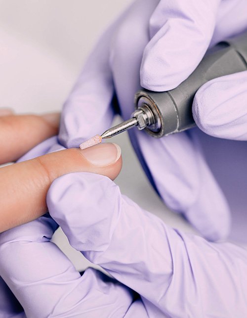E-file Manicure in Rockdale, NSW - Luxury Beauty by Barsha