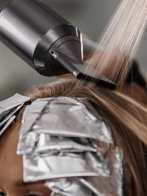 Retouch For Hair Half Head Foils with Toner & Blow Dry in Rockdale, NSW