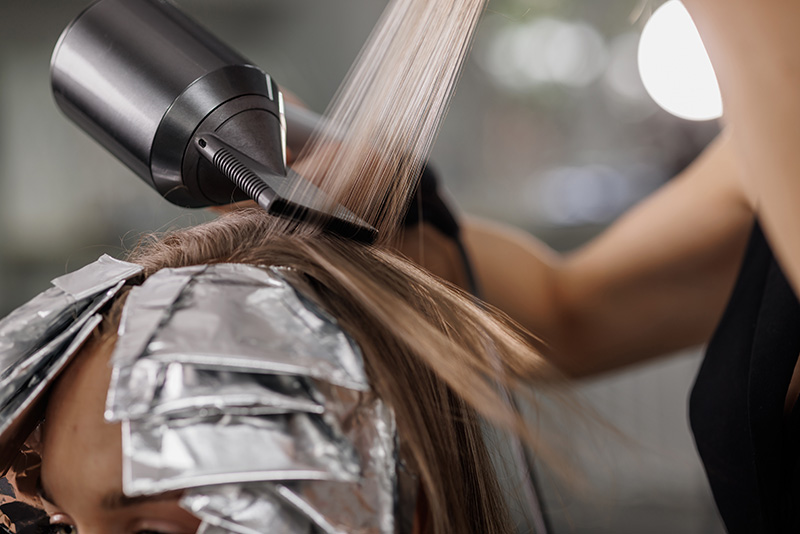 Retouch For Hair Half Head Foils with Toner & Blow Dry in Rockdale, NSW
